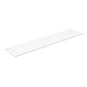 Korsbakken Benkeplate HPL med Håndkleholder Hvit Matt / 1 Side 210cm