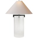 Brooks Table Lamp Crystal & Black