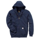 Carhartt Midweight Hettejakke med glidelås M Blå