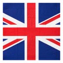 Papirservietter Britiske Flagg   20 pakning