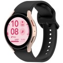 Silikonarmbånd til Samsung Galaxy Watch 6 Svart