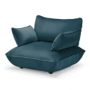 Fatboy Sumo Loveseat Velvet Recycled Petrol