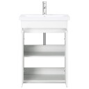  Baderomsinnredningssett Hvit 81 x 40 x 84,5 cm Konstruert tre