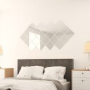 vidaXL Speilfliser 24 stk kvadrat glass