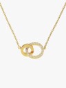 Edblad Eternal Orbit Necklace Gold Gull ONE SIZE