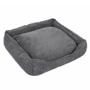 Modern Living hundeseng Helena  - L 85 x B 80 x H 22 cm, grå