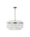 Beckett Chandelier Nickel M