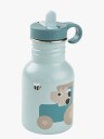Done By Deer Tiny Farm Metallflaske Blue