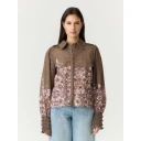 YAS Yassomellu Ls Shirt   Brown   40
