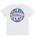 Quiksilver T skjorte   Rask Globe   White   Quiksilver   8 år 128   T skjorte   Hvit