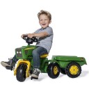 RollyTrac John Deere Tråtraktor m/ henger