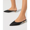 Aquazzura Dame Sko Svart 40 EU,