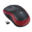 Logitech M185 Trådløs Optisk Mus 1000 DPI Rød