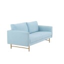 Venture Design Sky 3 seters sofa Blå Blå
