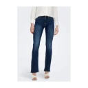 ONLY Blush Mid Flared Denim Dark Blue Denim M/34
