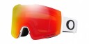 Oakley Fall Line M Skibriller Matte White med Prizm Snow Torch Iridium