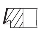 Stempelringsett MAHLE 081 76 N0
