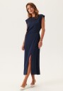 Selected Femme Slfleonore Slim Sl Midi Dress