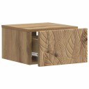  Vegghengt Nattbord Artisan eik 49 x 34,5 x 20 cm Konstruert tre