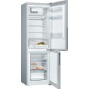 Bosch Serie 4 186 cm Frittstående Kjøleskap/Fryser med Rustfritt Stål og Vitafresh