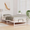  Sengeramme med bærehåndtak Hvit 80 x 220 cm Heltre furu