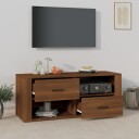 vidaXL TV-benk sonoma eik 100x35x40 cm konstruert tre