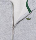 Lacoste Cardigan   LCB Core Fleece Hel glidelås   Argent Chine   Lacoste   16 år 176   Cardigan   Grå