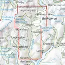 Calazo förlag Høyfjellskart Jostedalen 1:25.000 OneSize, NoColour
