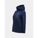 Peak Performance Women's Rider Essentials Zip Hood Blue Shadow/blue Shadow/ S