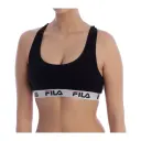 FILA BH Urban Women Sports Bra Svart bomull Large Dame