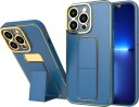 Hurtel Nytt Kickstand-etui for iPhone 12 Pro med stativ Blå