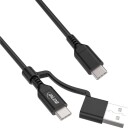 Eaton USB C til USB C kabel svart 2 m