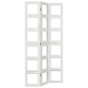  Romdeler 3 paneler hvit heltre keisertre 8721012073845