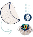 play&go  Lekematte Outdoor 2-i-1 Ballong ⌀ 140 cm
