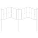  Sengegavl i metall hvit 150 cm 8721012211810