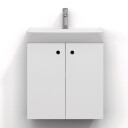 Svedbergs Intro Slim Servantskap D35 med 2 Dører Sand / 50x35cm