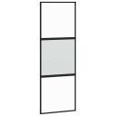  76x205cm Herdet Glass Og Aluminium