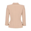 Elisabetta Franchi Dame Jakker Beige XS,