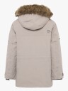 Didriksons Kids' Sylvin Parka Ash Brown 170