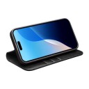 iPhone 16 Pro Qialino Classic Lommebok-deksel I Lær Svart