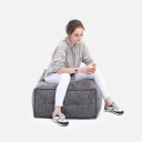 Twin Ottoman Modulsofa Luscious Gray