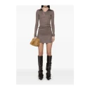 The Attico Dame Topper Brun M,