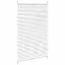 vidaXL Plisserte persiennere hvit 80 x 100 cm