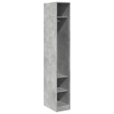  Garderobe betonggrå 30x50x200 cm konstruert tre