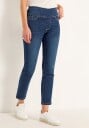 Superkomfortabel ankeljeans i denim