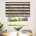  Sebragardin brun 120x150 cm stoff bredde 115,9 polyester