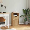  Sideskap med skuff ODDA 40x24x79 cm heltre furu