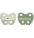 Hevea Smokker 3-36 Md. 2-pack Naturgummi Pine Eng Hevea 3-36 md Smokk Grønn Hvit