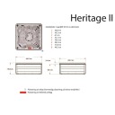 Vikingbad Vikingspa Heritage II Perlehvit/grått - Grått FRP Lokk