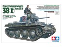 Tamiya 1/35 German Light Tank Panzerkampfwagen 38(t) Ausf.E/F